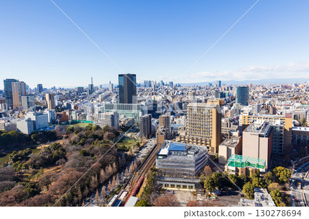 View of the Shinjuku area from Bunkyo Civic Center View of the Shinjuku area from Bunkyo Civic Center 130278694