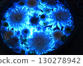 藍色發光花水盆 130278942