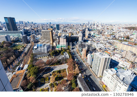 View of the Ikebukuro and Shinjuku areas from Bunkyo Civic Center View of the Ikebukuro and Shinjuku areas from Bunkyo Civic Center 130278946
