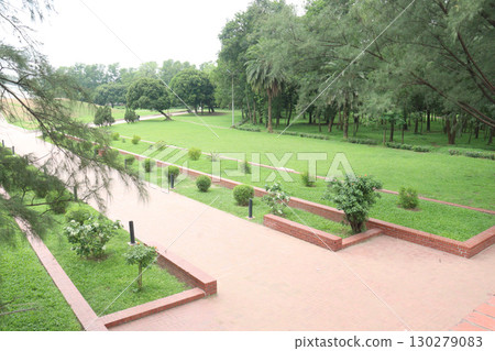 The lawn in front of Ziaur Rahman's Mausoleum Complex 130279083