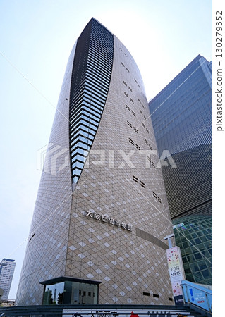 大阪市：大阪歷史博物館（東北方向）（夏季） 130279352