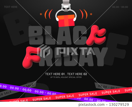 Only once a year! Black Friday Template Only once a year! Black Friday Template 130279529