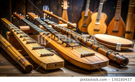 Percussion Craftsman Generative AI Background Percussion Craftsman Generative AI Background 130280437