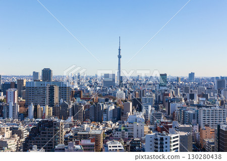 View of the Skytree from Bunkyo Civic Center View of the Skytree from Bunkyo Civic Center 130280438
