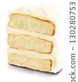Cream cake 130280753