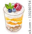 Parfait in a glass 130280754