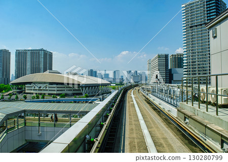 東京新交通百合海鷗線 - 從有明體育館附近的窗戶看到的風景 130280799