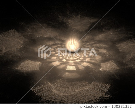 Imaginatory fractal abstract background Image 130281332