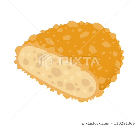 Croquette icon 130281369