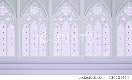 Church style background white purple 130281454