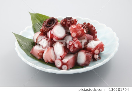 蒸章魚切碎 130281794