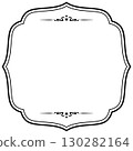 古董 / 復古 / 相框 / 框架 / 黑色 / 插圖 / 材質 130282164