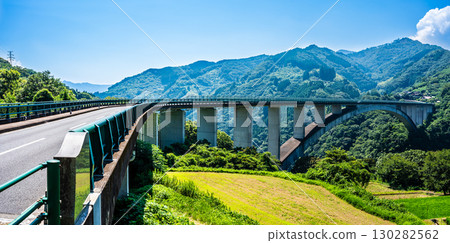 天照橋全景【宮崎縣西臼杵郡日影町】 天照橋全景【宮崎縣西臼杵郡日影町】 130282562