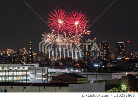 《神奈川縣》街景煙火大會-大田區和平紀念煙火大會《攝於川崎市》 《神奈川縣》街景煙火大會-大田區和平紀念煙火大會《攝於川崎市》 130282608