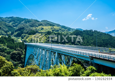 Seiun Bridge (Hinokage Town, Nishiusuki District, Miyazaki Prefecture) 130282934