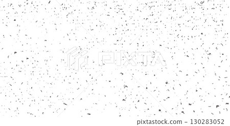 Old grunge textured background with noise. Film black filter. Distressed retro photo effect. Old movie overlay. Gritty texture with dust, scratches and subtle spots. Vector illustration 130283052