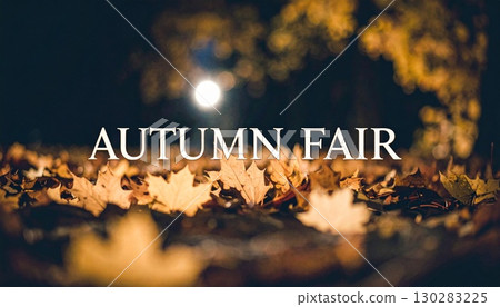 秋季博覽會，銷售水平橫幅 130283225