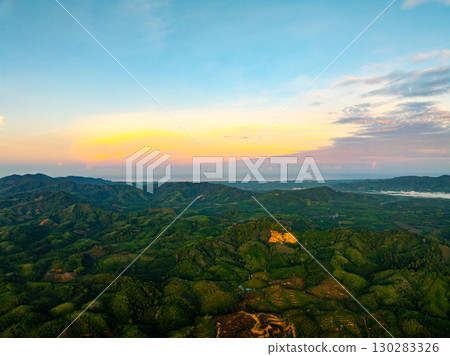 Beautiful sunset or sunrise clouds background,Sky nature composition,Amazing natural clouds sky background Beautiful sunset or sunrise clouds background,Sky nature composition,Amazing natural clouds sky background 130283326