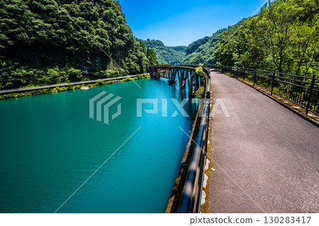 舊高千穗鐵道3號五瀨川橋[宮崎縣西臼杵郡日之影町] 130283417