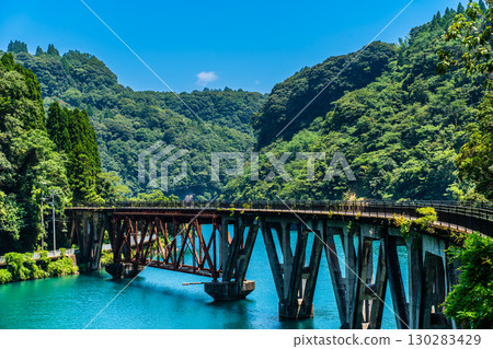 舊高千穗鐵道3號五瀨川橋[宮崎縣西臼杵郡日之影町] 130283429