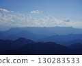 The ridgeline of Mt. Arafune from Mt. Nakanodake on Mt. Kintou 130283533