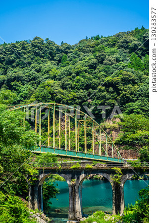 阿美橋與五瀨川[宮崎縣西臼杵郡日之影町] 130283577