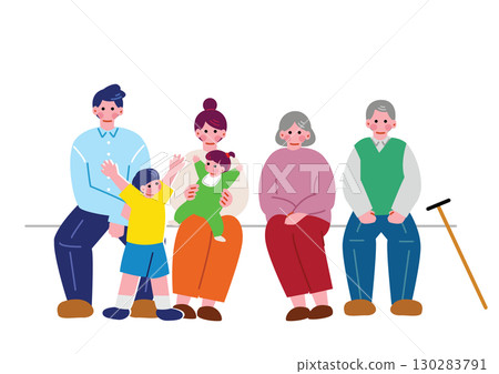 Three generations family Three generations family 130283791