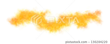 Orange smoke wave with soft chaotic texture on transparent background resembling fire mist or abstract magical energy motion Orange smoke wave with soft chaotic texture on transparent background resembling fire mist or abstract magical energy motion 130284220