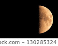 Red crescent moon 130285324