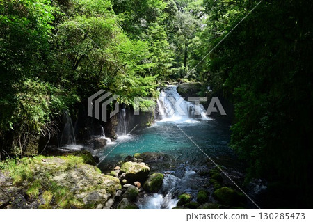 Kikuchi Valley, Tengu Falls and Ryugabuchi 130285473