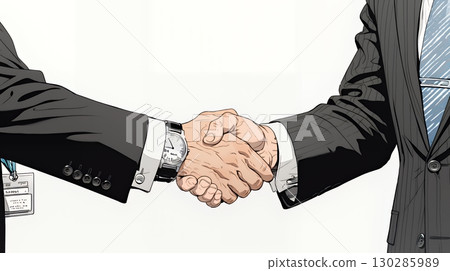 商務人士握手 130285989