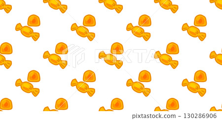 Seamless Cartoon Candy Sweet Pattern Seamless Cartoon Candy Sweet Pattern 130286906
