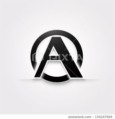 Letter A symbol design template elements. Vector illustration for your corporate identity. Letter A symbol design template elements. Vector illustration for your corporate identity. 130287669