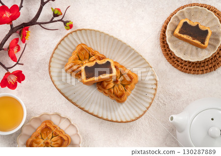 Mid-Autumn Festival Moon cake Geppei Mid-Autumn Festival Moon cake Geppei 130287889