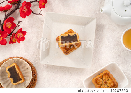 Mid-Autumn Festival Moon cake Geppei Mid-Autumn Festival Moon cake Geppei 130287890