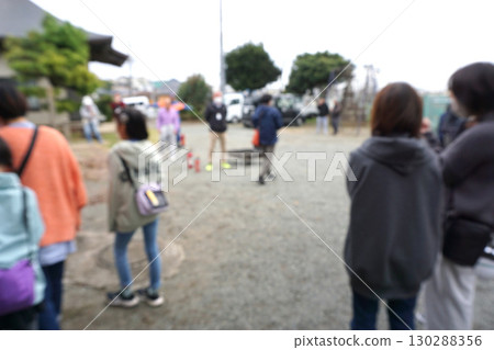 Explanation of fire extinguisher training Landscape Image Blur 130288356