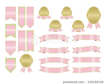 Various set pink green Various set pink green 130289140