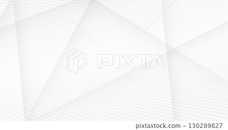 White futuristic abstract striped flat glossy background. Bright minimalistic contemporary design with infinity lines. Unusual business concept for your ideas 130289827