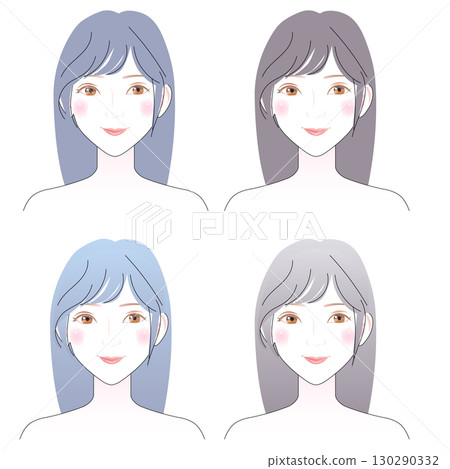 Hair Color Set 130290332