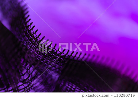 Black lace Halloween background material 130290719