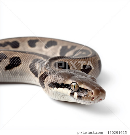 Capture the intricate patterns of a snake's scales in a beautiful reptile wildlife portrait. 130291615