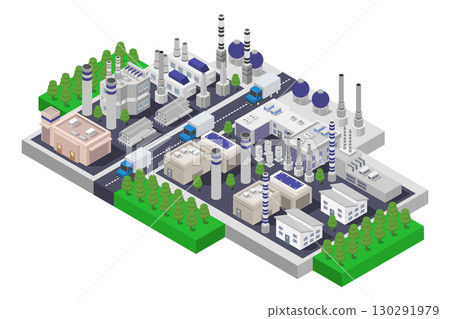 Isometric Industry 130291979