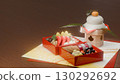 New Year's dishes and Kagami mochi 130292692