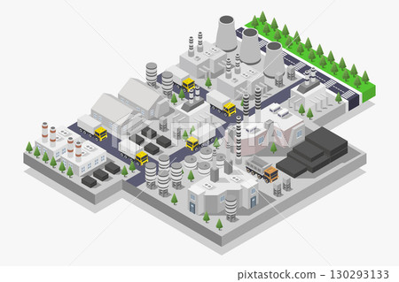 Isometric Industry 130293133