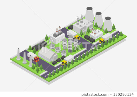 Isometric Industry 130293134