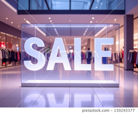 Sale banner (horizontal) 130293377