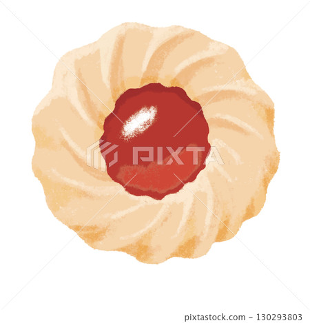 草莓醬餅乾 130293803