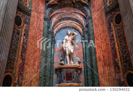 Sant Agnese in Agone church, Rome, Italy Sant Agnese in Agone church, Rome, Italy 130294032
