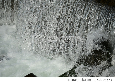 Flooding and rising water levels of rivers 130294565