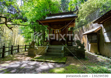 The main hall of Tsuetatekodaijingu Shrine (Oguni Town) 130294590